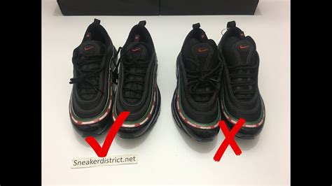 undefeated x nike air max 97 real vs fake|air max 97 x undefeated.